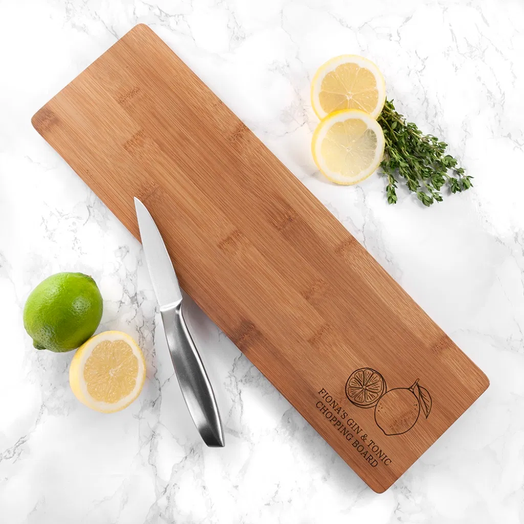 Personalised Gin And Tonic Chopping Board - main product image