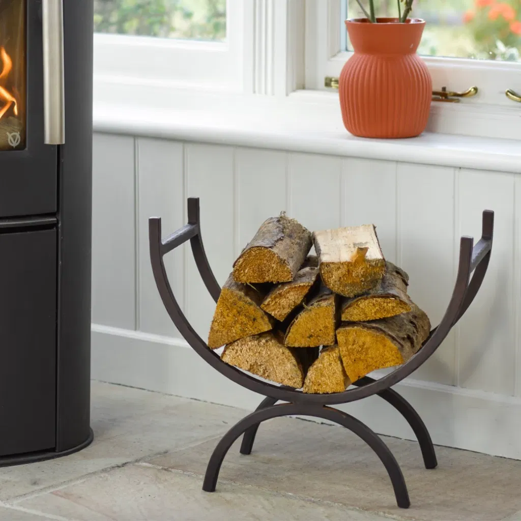 Wrought Iron Log Holder - main product image