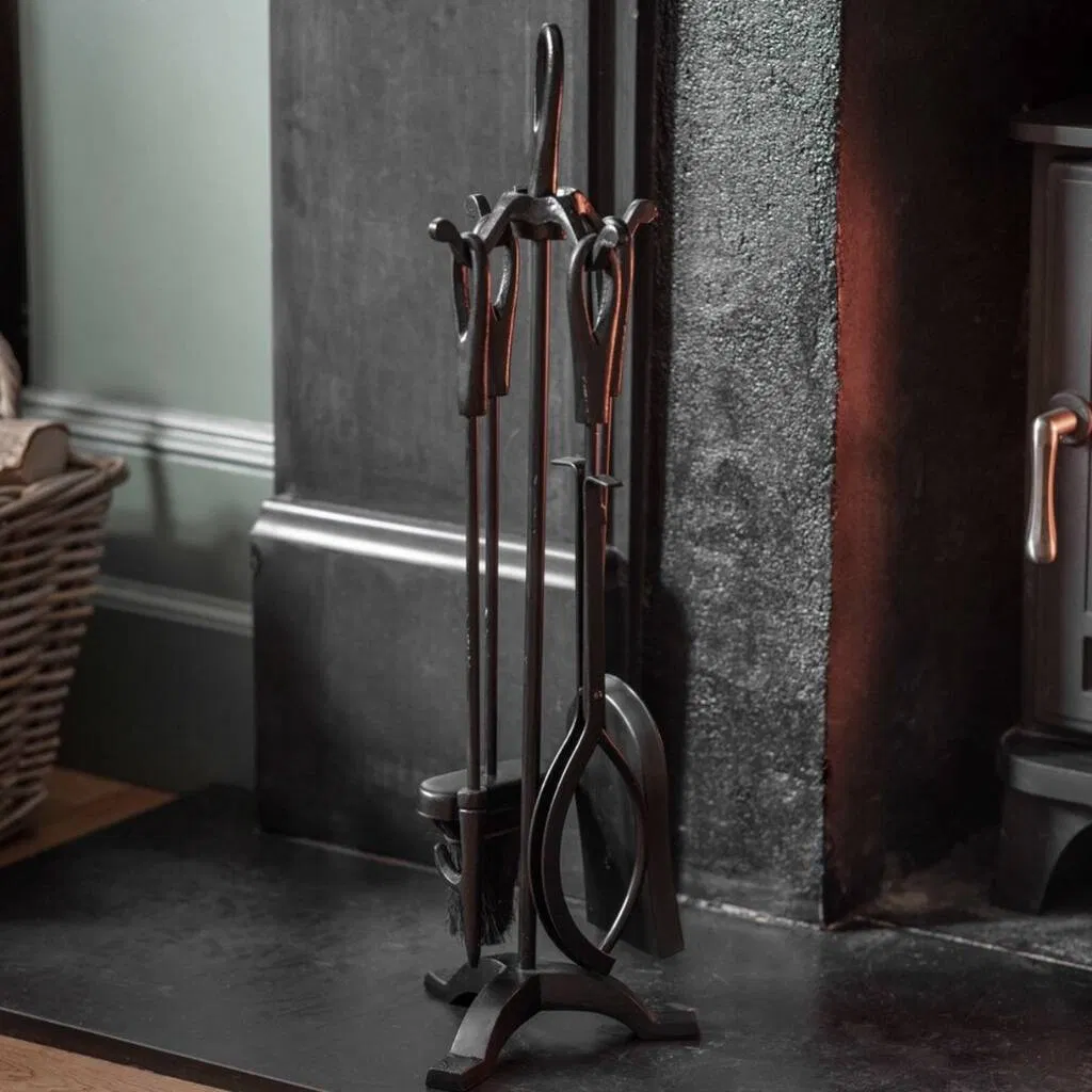 Cast Iron Fireside Tool Set - main product image