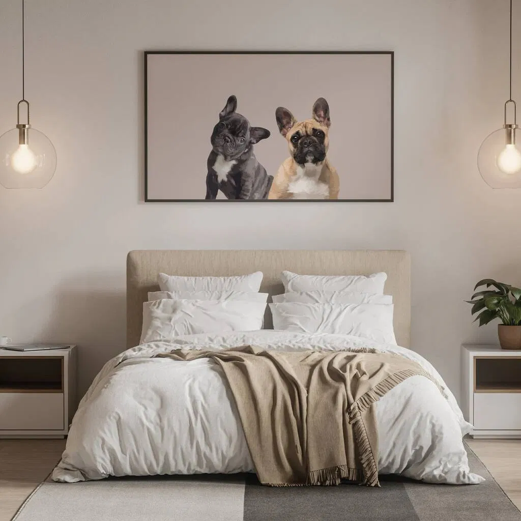 Double Pet Portrait - main product image