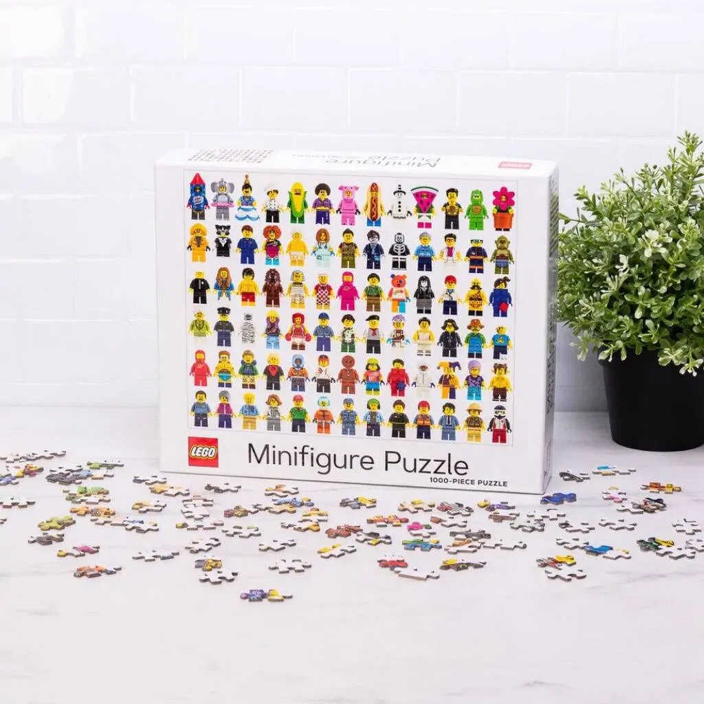 Lego Minifigure 1000 Piece Puzzle - main product image