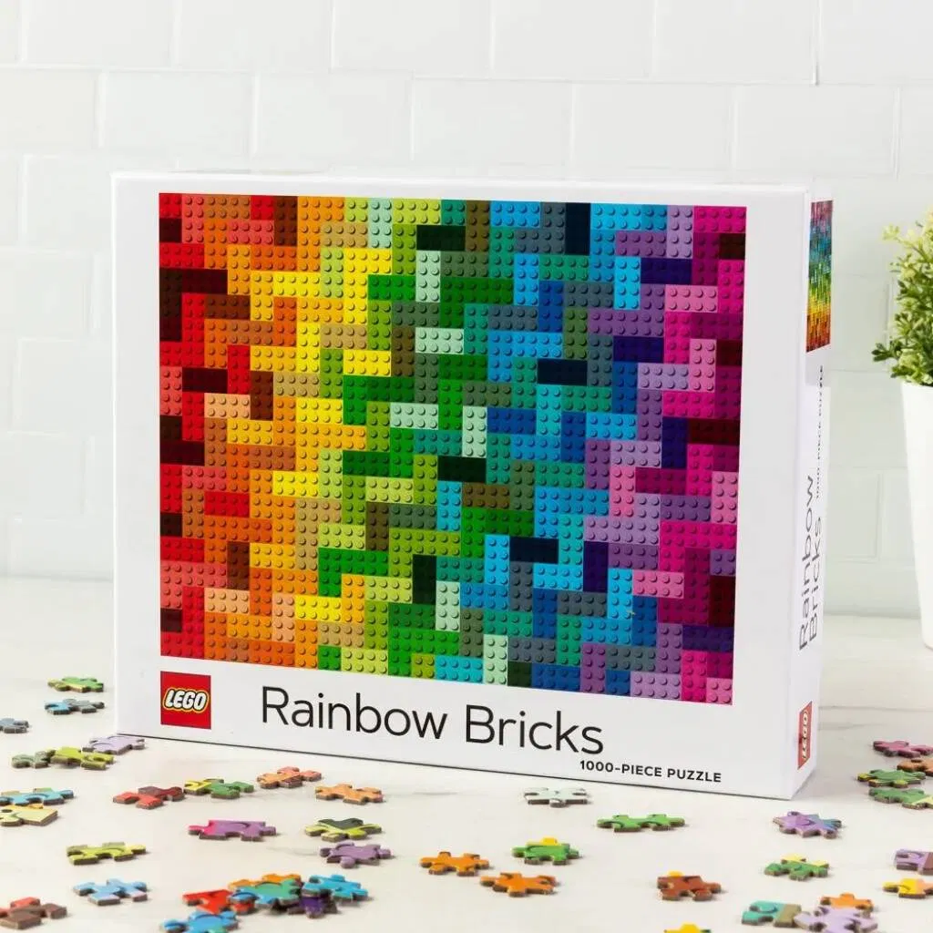 Lego Rainbow Bricks Puzzle - main product image
