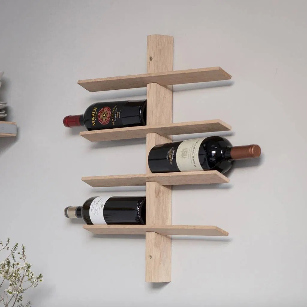 Oak Wine Rack - main product image