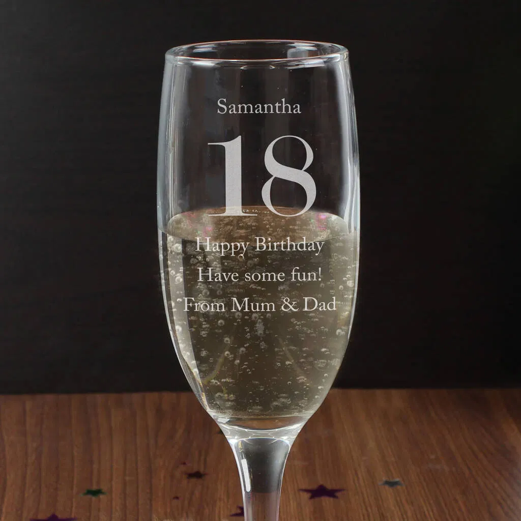 Personalised Birthday Big Age Flute - main product image