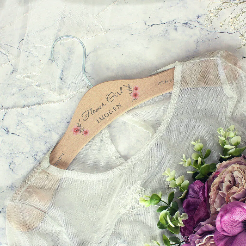 Personalised Bridal Wedding Day Hanger - main product image