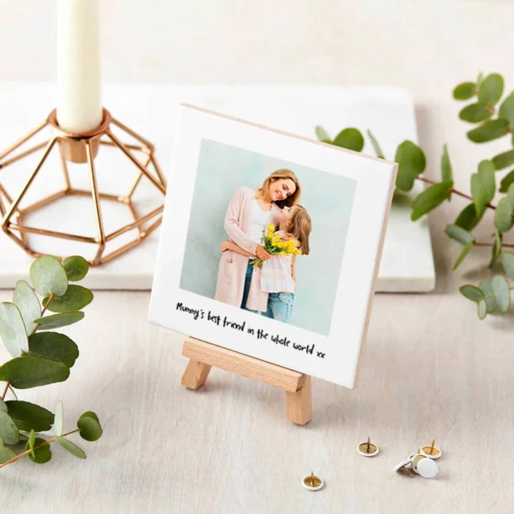 Personalised Ceramic Photo And Mini Easel - main product image