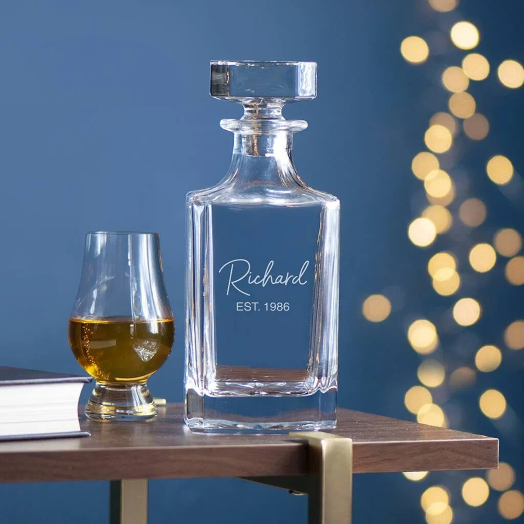 Personalised Classic Signature Square Decanter - main product image