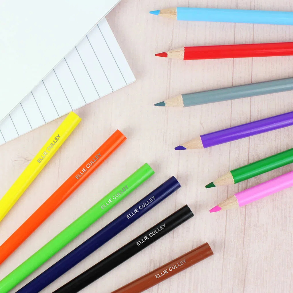 Personalised Colouring Pencils - main product image