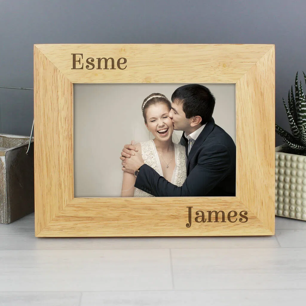 Personalised Couples Photo Frame - main product image