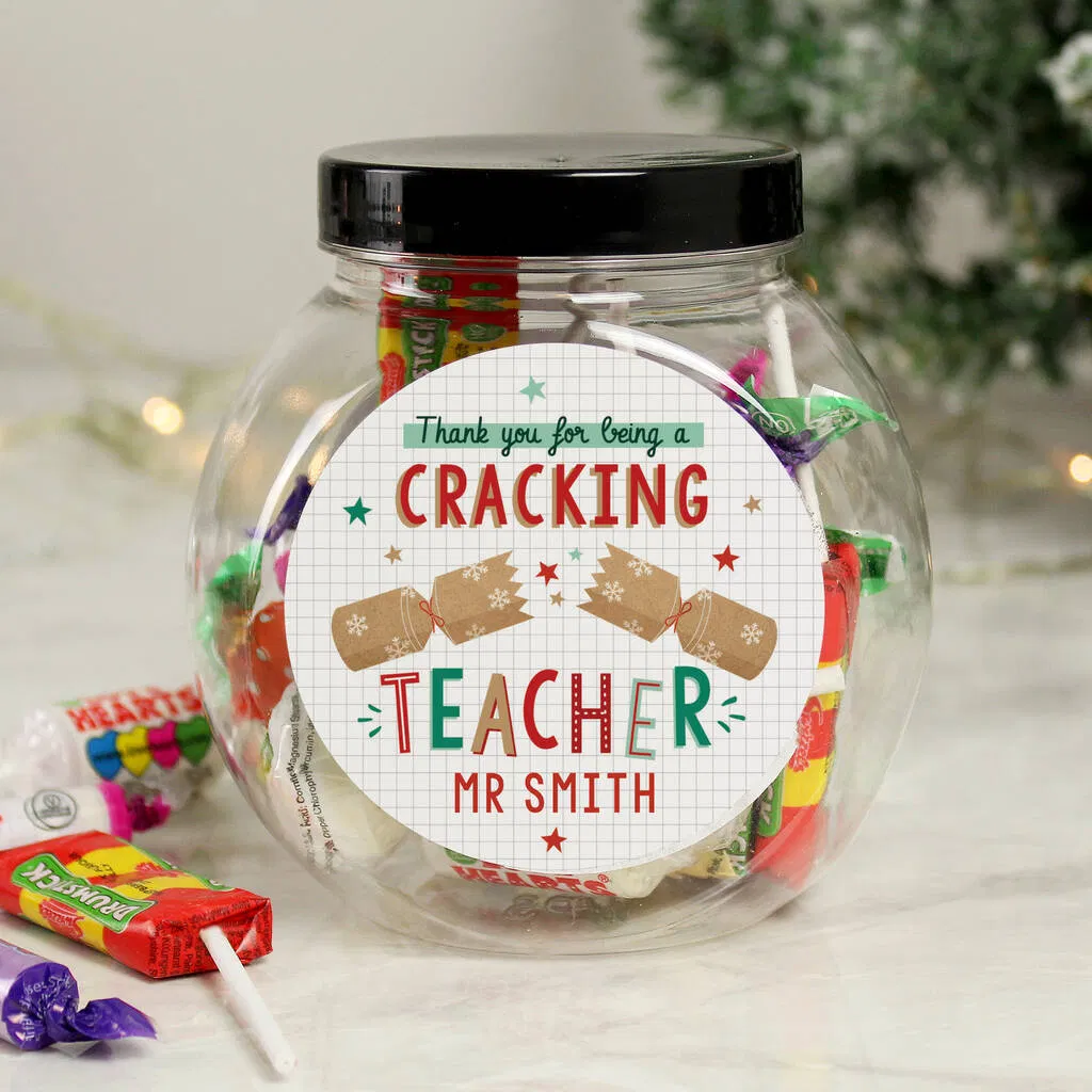 Personalised Cracking Teacher Christmas Gift - main product image