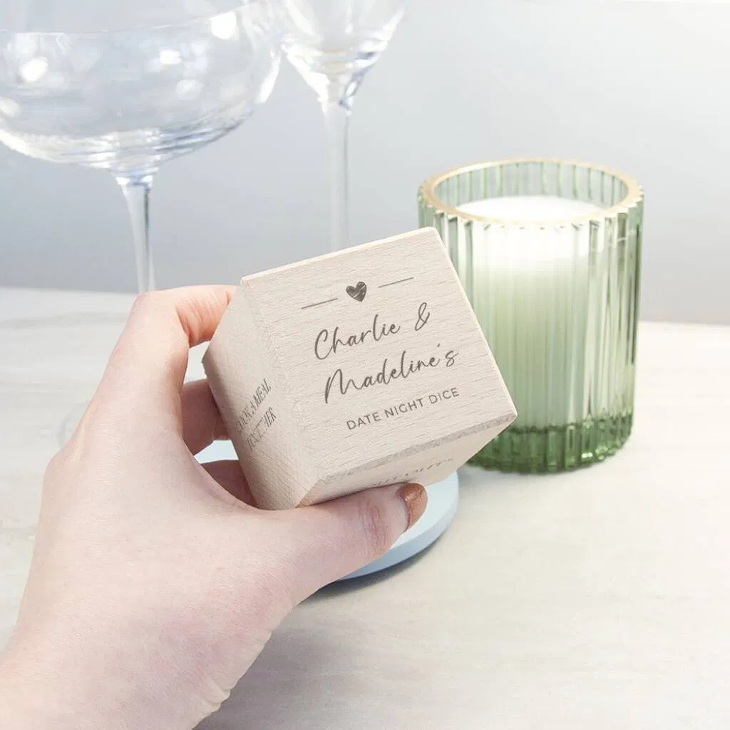 Personalised Date Night Novelty Dice - main product image