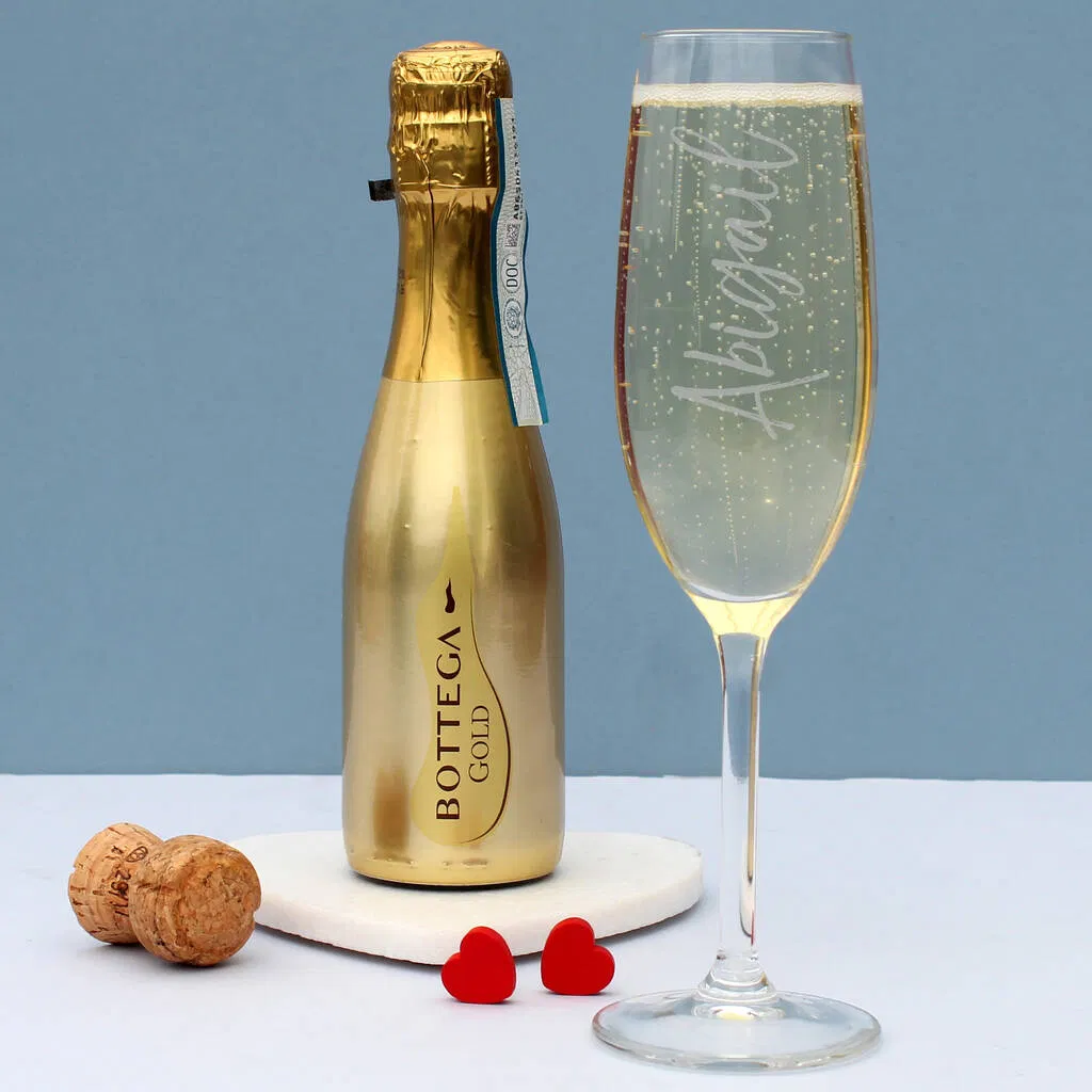 Personalised Flute And Prosecco Set - main product image
