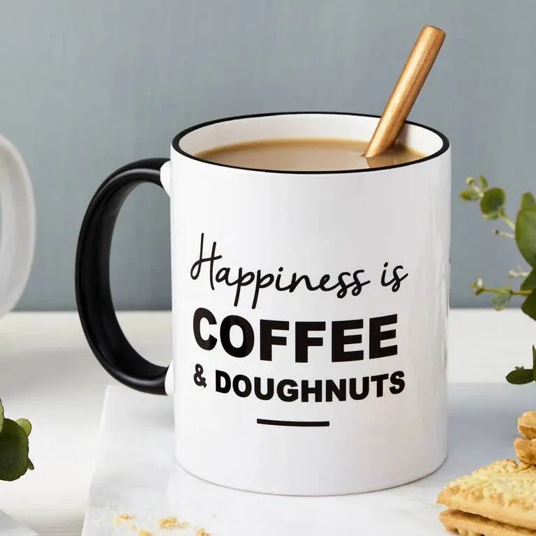 Personalised 'Happiness Is' Mug - main product image
