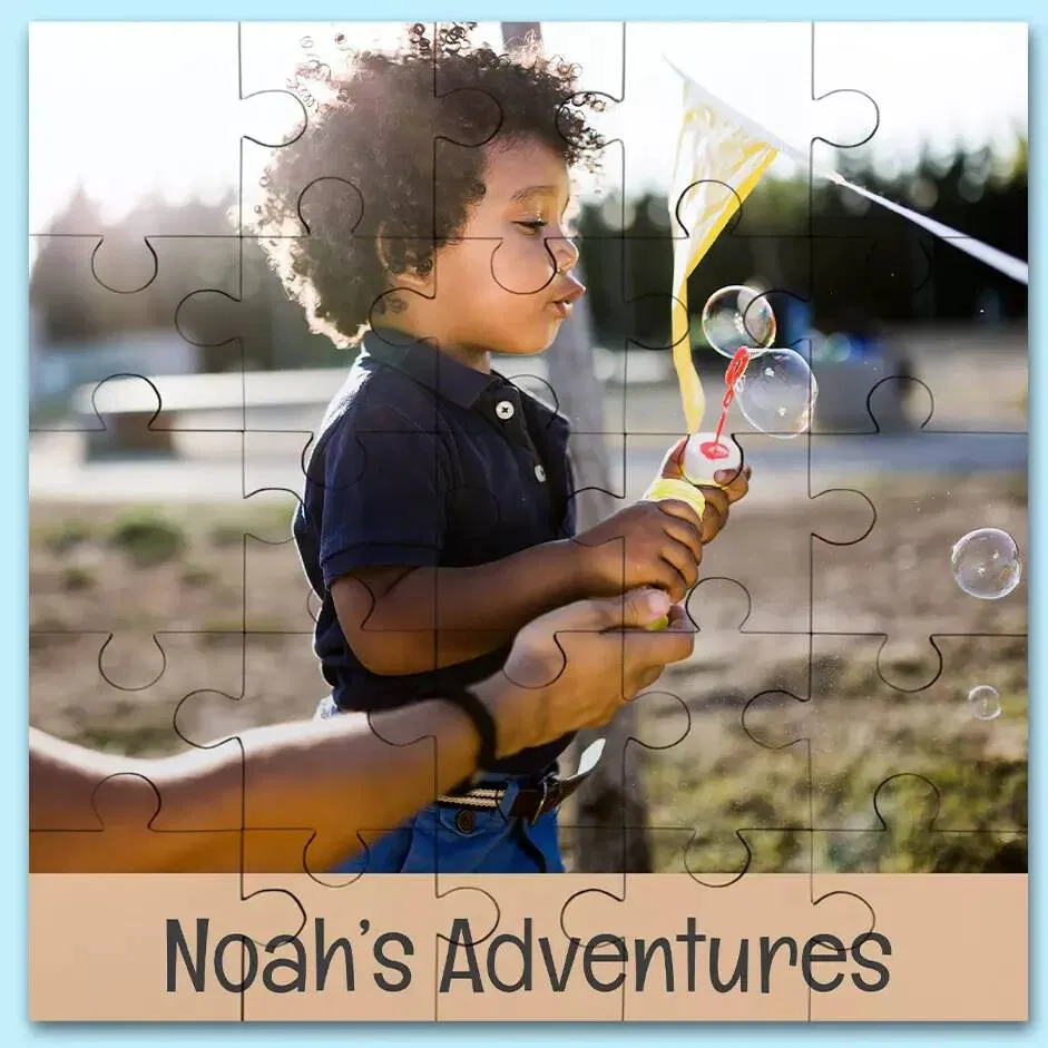 Personalised Kid's Photo Jigsaw Puzzle - main product image