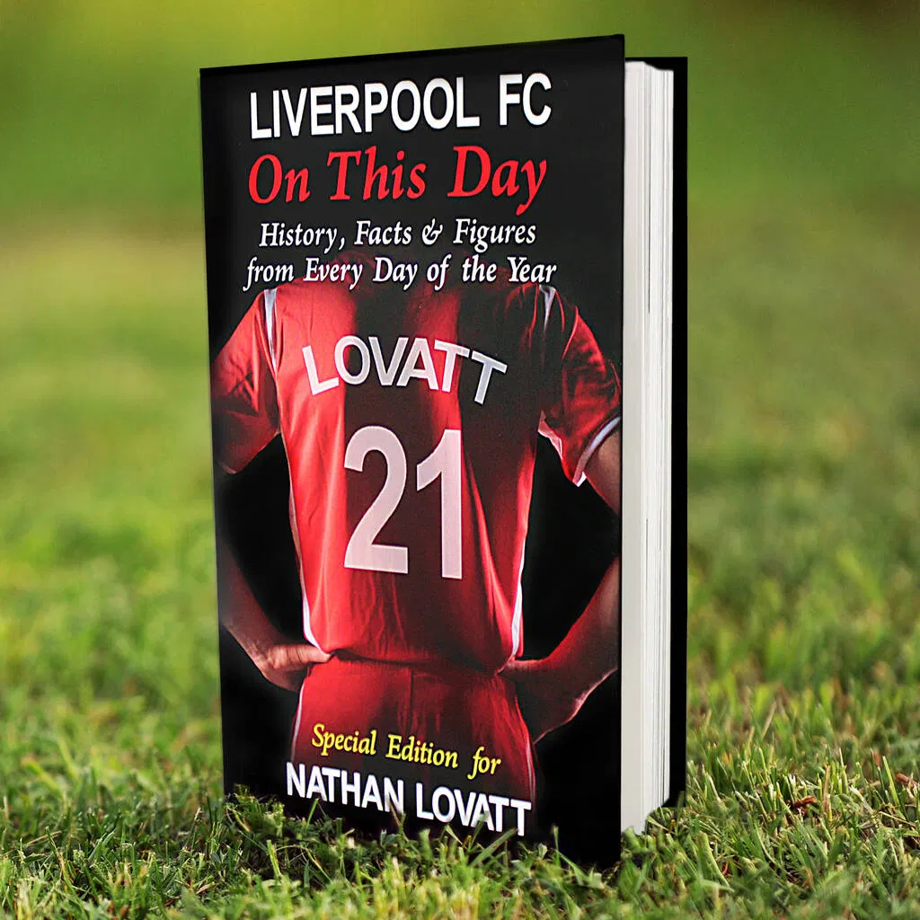 Personalised Liverpool 'On This Day' Book - main product image