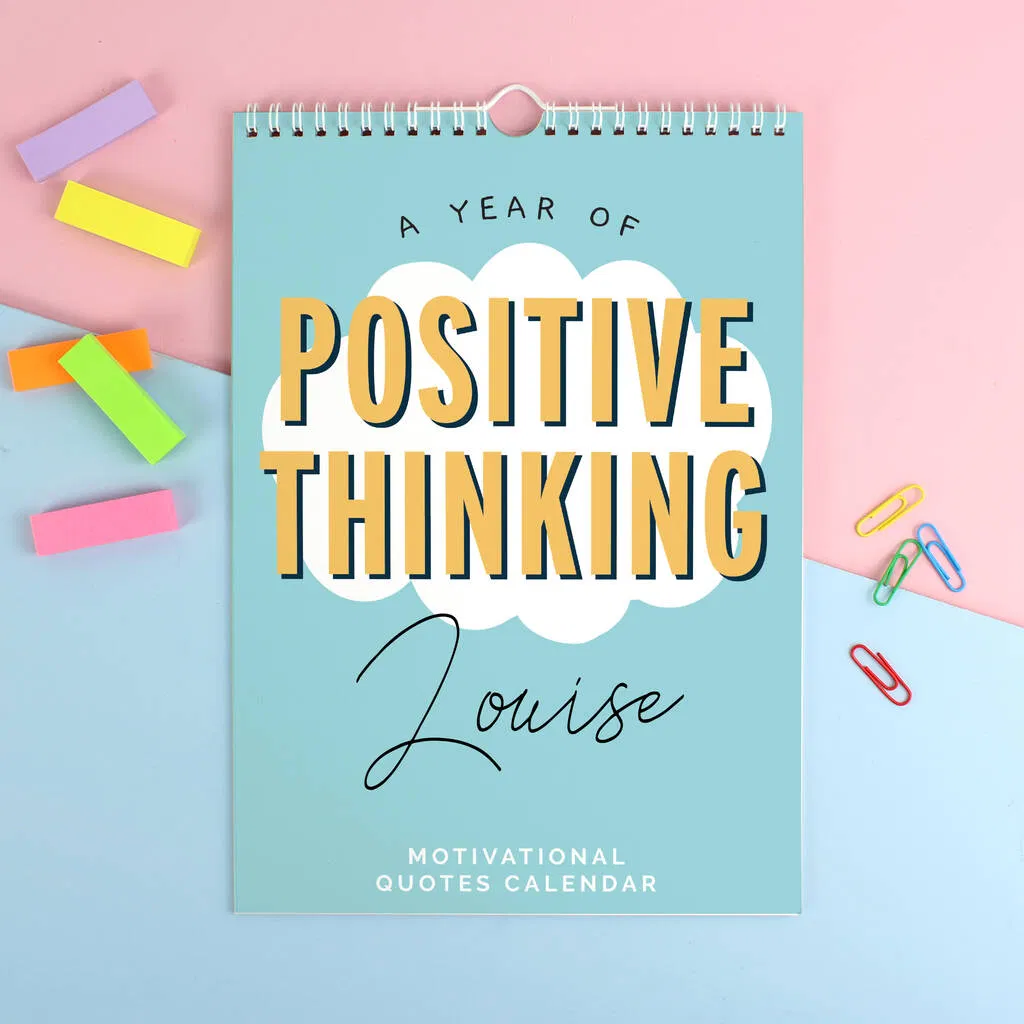 Personalised Motivational Quotes Calendar - main product image