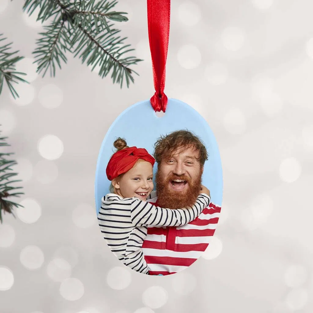 Personalised Photo Christmas Ornament - main product image