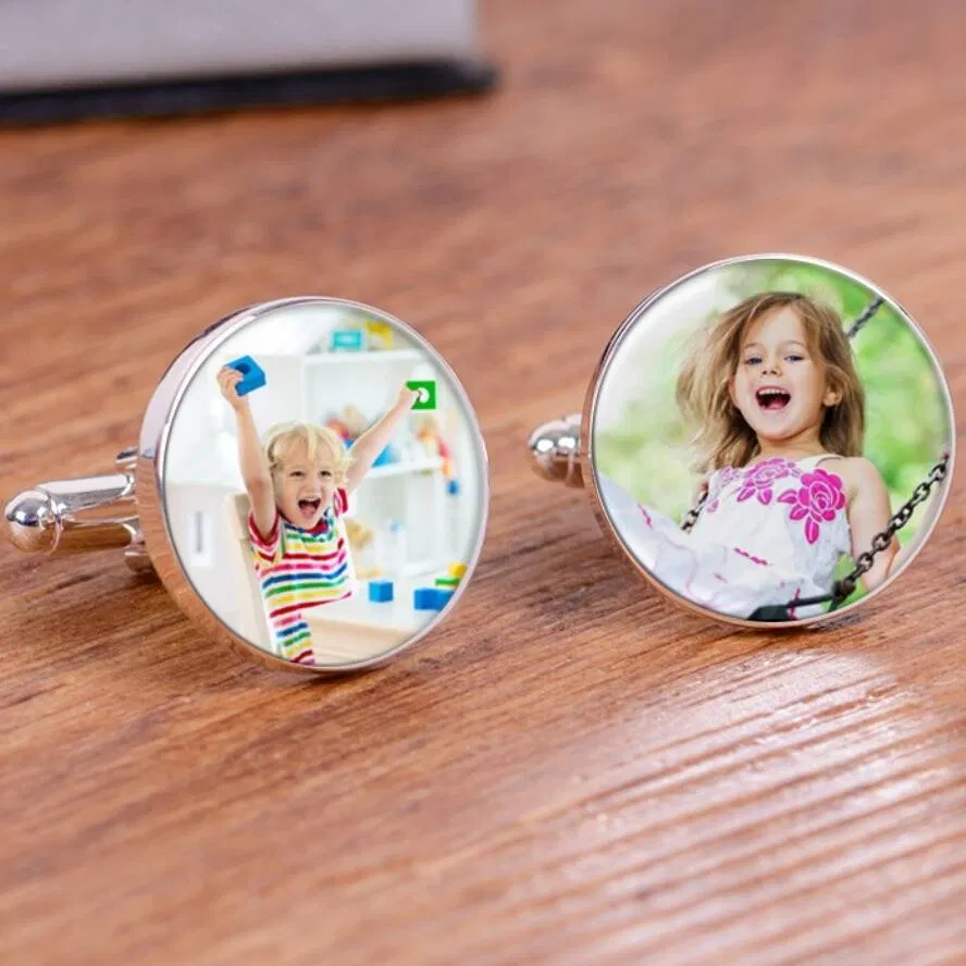 Personalised Photo Cufflinks - main product image