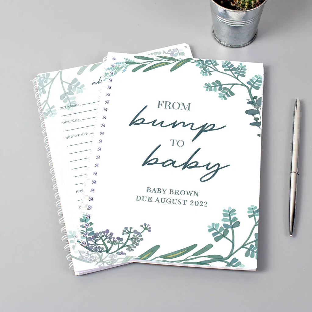 Personalised Pregnancy Journal - main product image