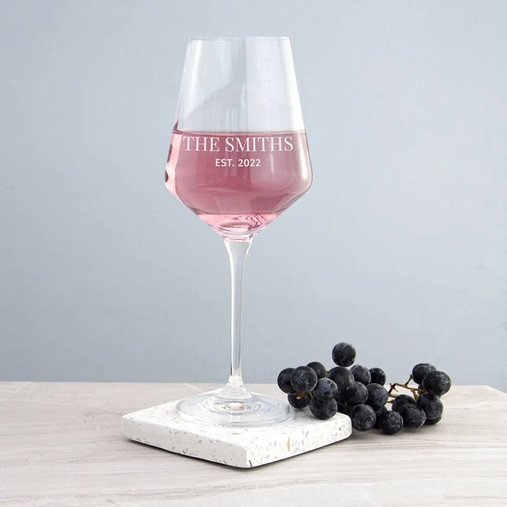 Personalised Special Date Wine Glass - main product image