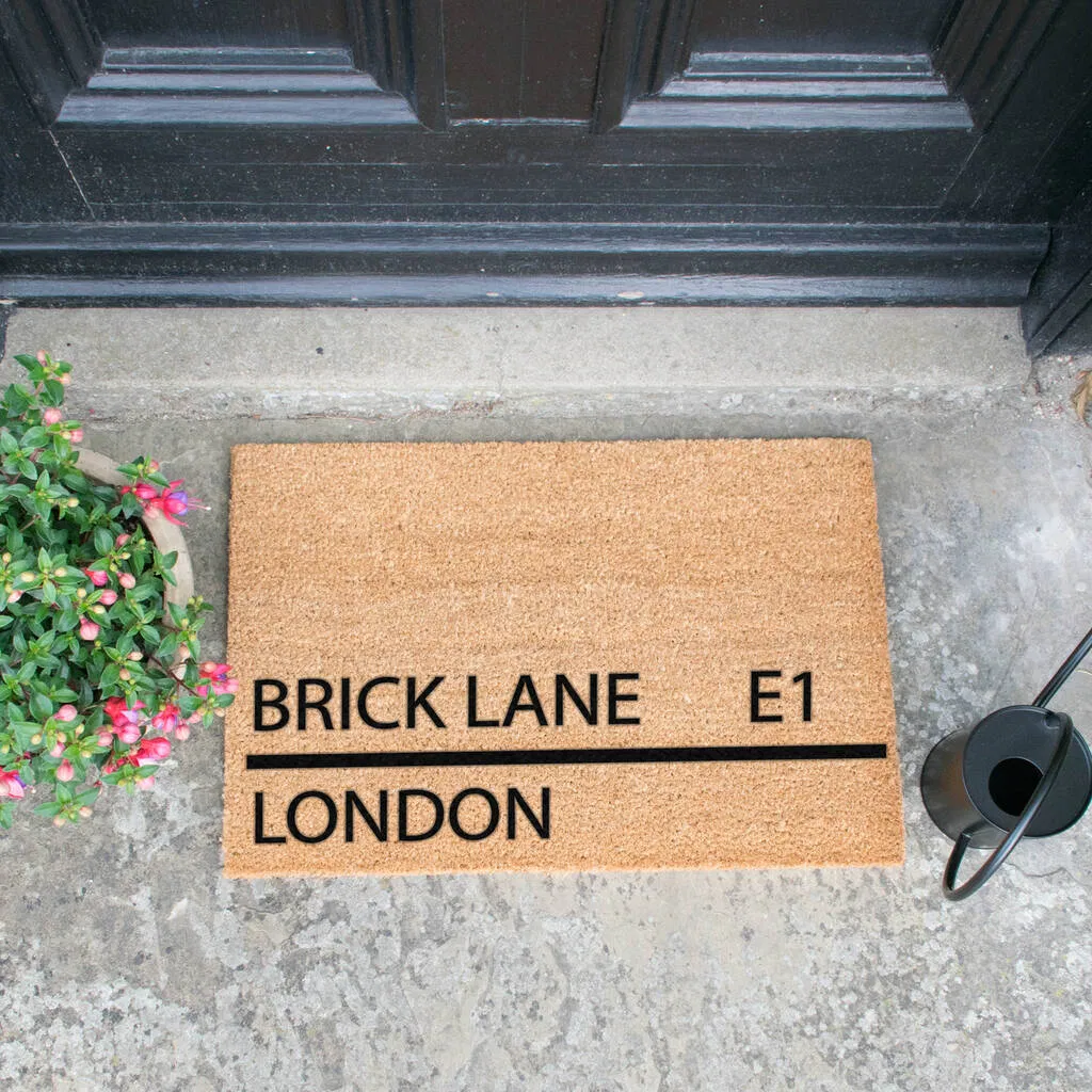 Personalised Street Doormat - main product image