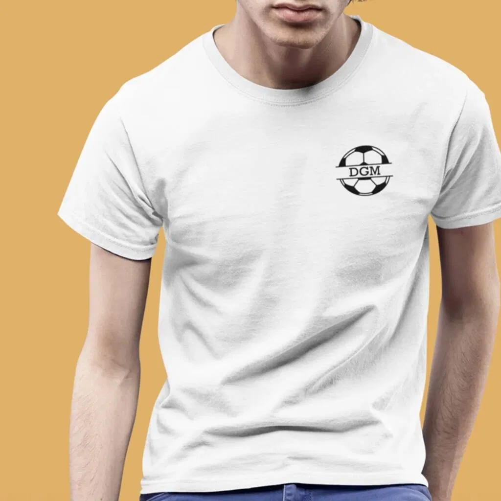 Personalised Unisex Football T-Shirt - main product image