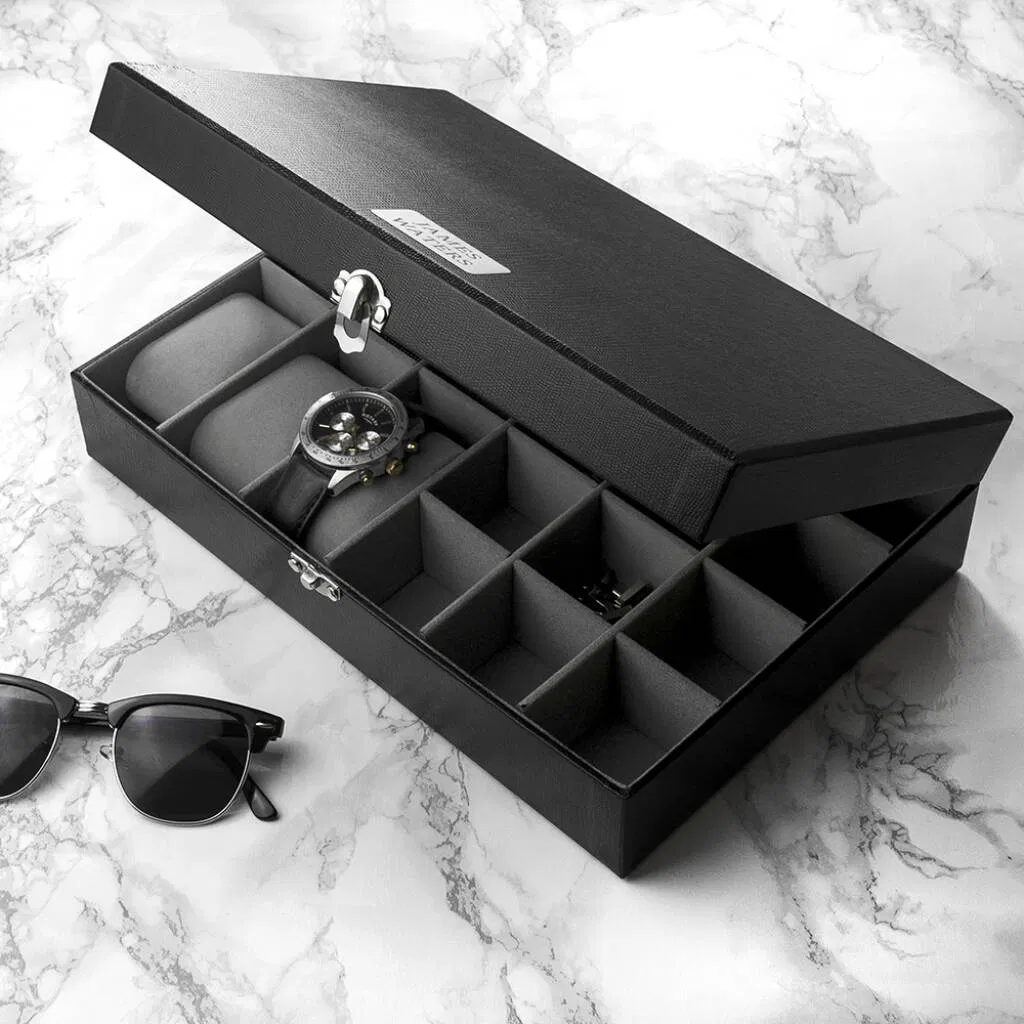 Personalised Watch And Cufflinks Box - main product image