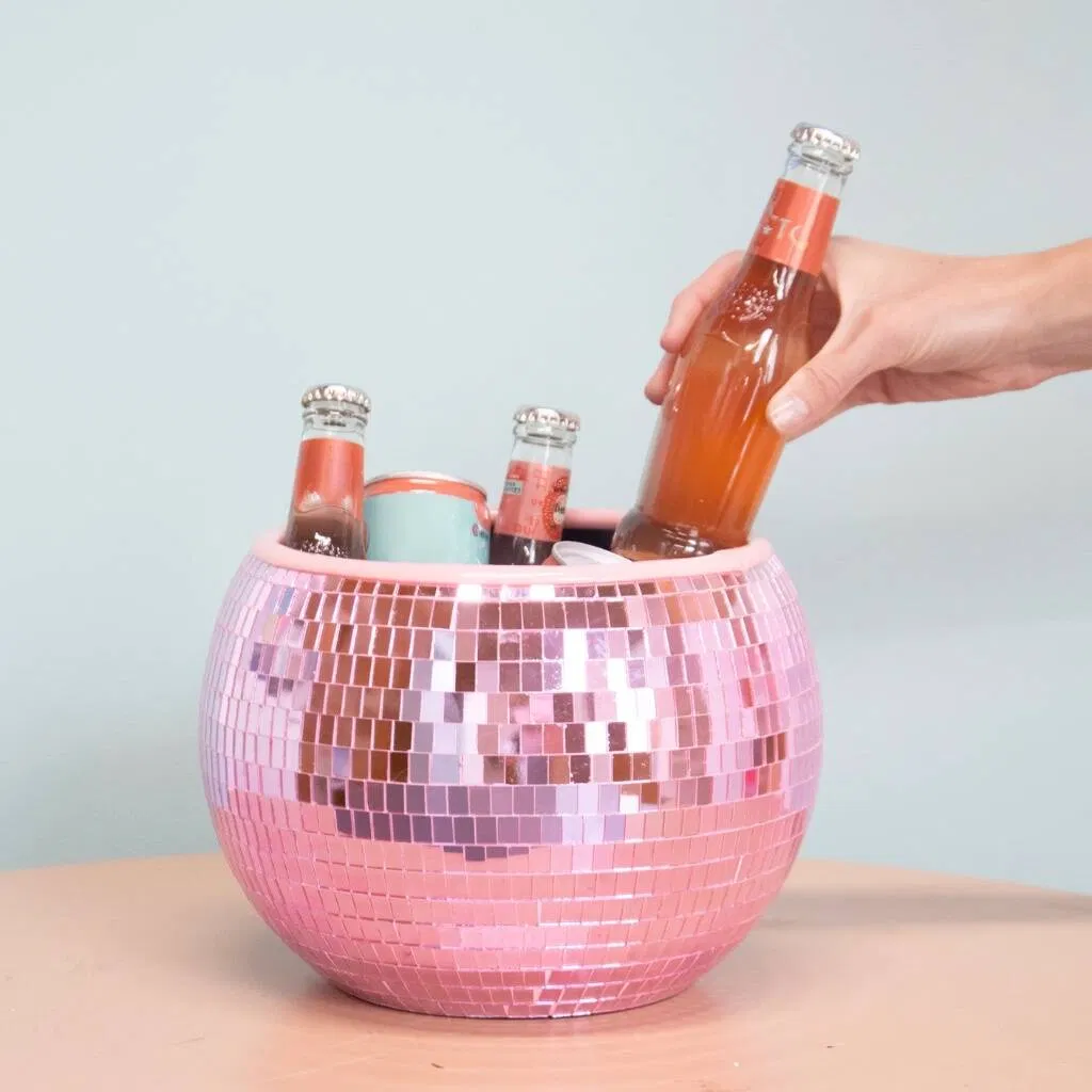 Pink Disco Ice Bucket - main product image