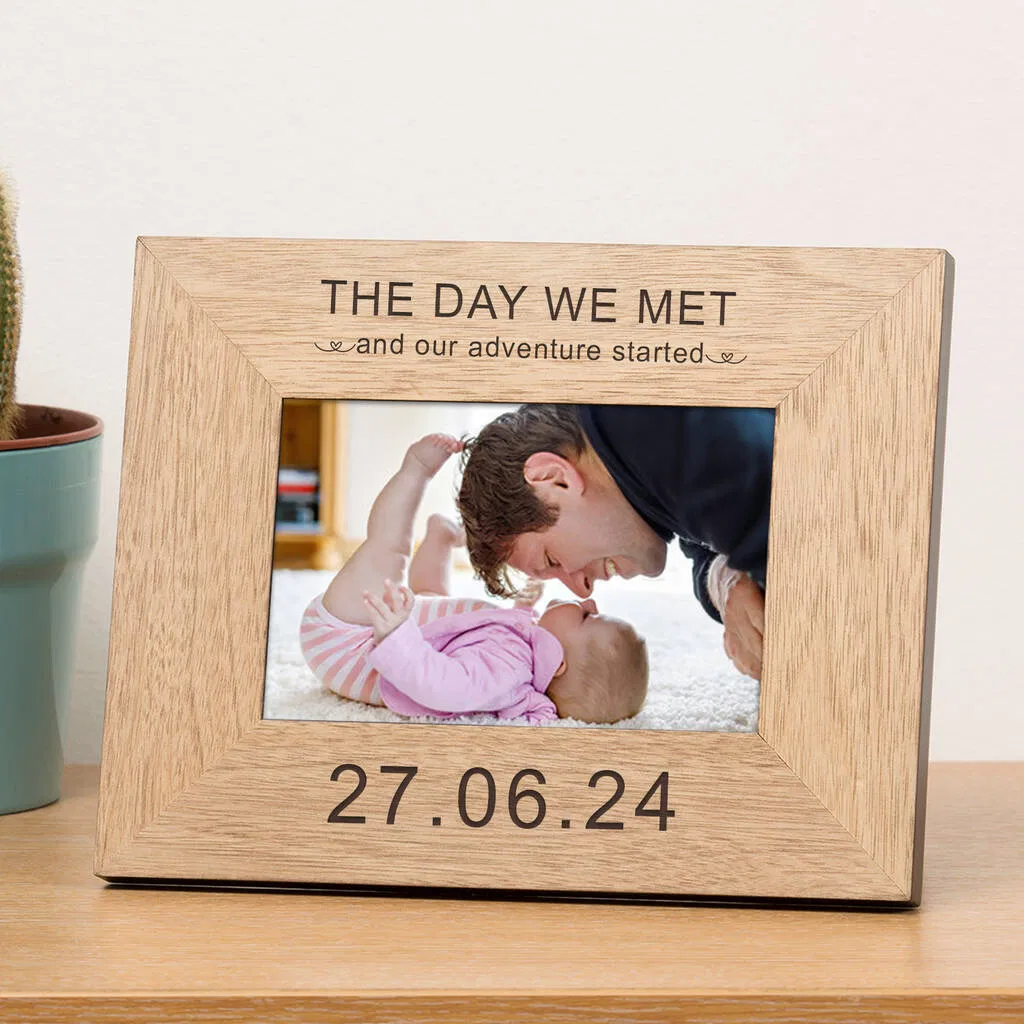 'The Day We Met' Picture Frame - main product image