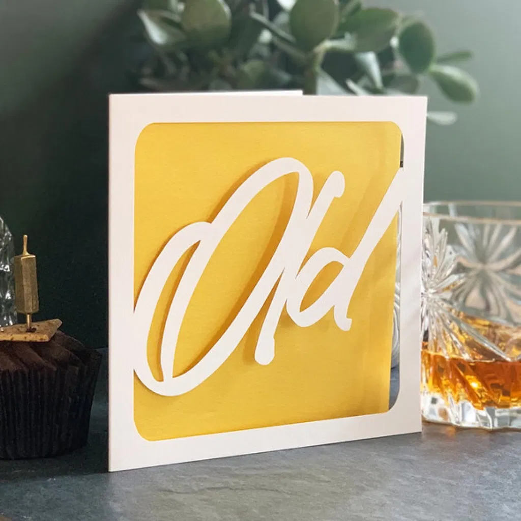 Old Birthday Card - main product image