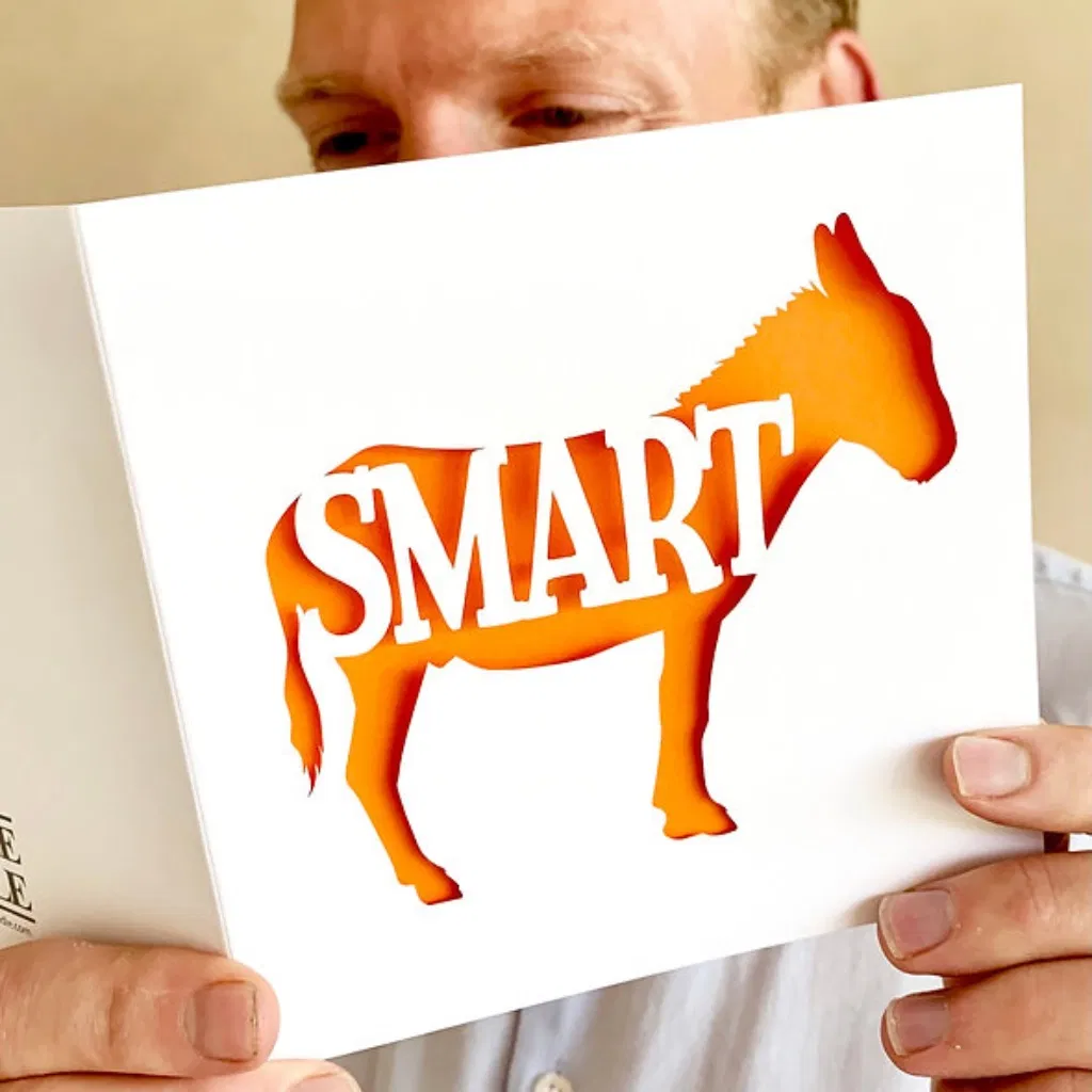 Smart Ass Congratulations Card - main product image