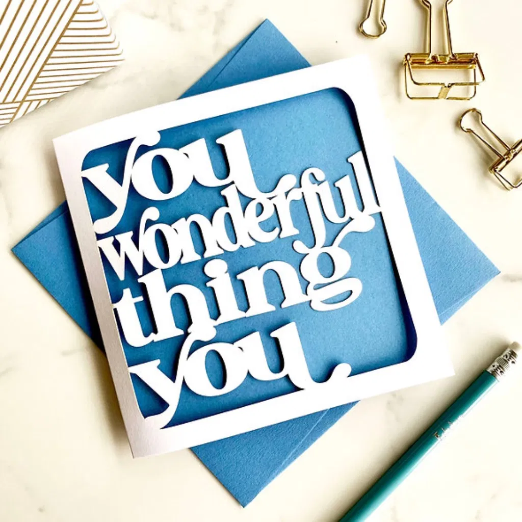 You Wonderful Thing Card - main product image